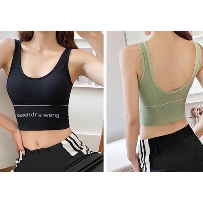 

Women Bras Breathable Bra Anti-sweat Shockproof Sports Vest Yoga Top Gym Running Fitness Workout Sport Outfit