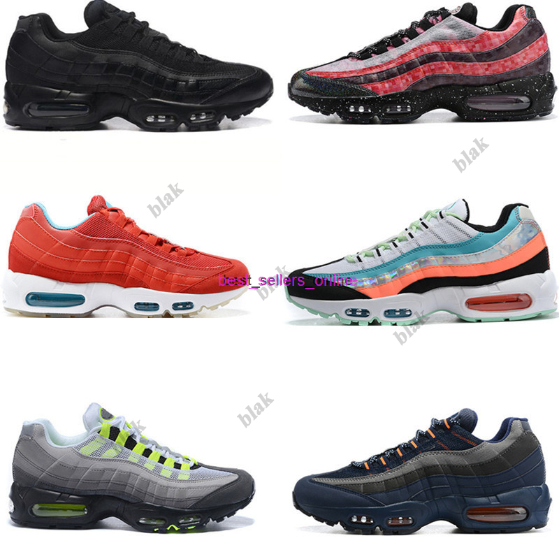 

Sports Sneakers 95 i8 Mens Shoes 2021 Classic Tripel White Black Women Running Cushion Authentic trainers size 5.5-12, 9-color same as picture
