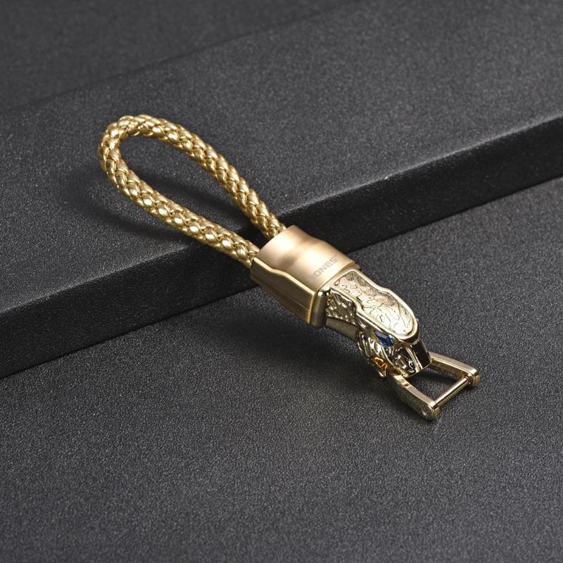 

Keychains Leopard Metal Keychain Pendant, Head Alloy, High-quality Car