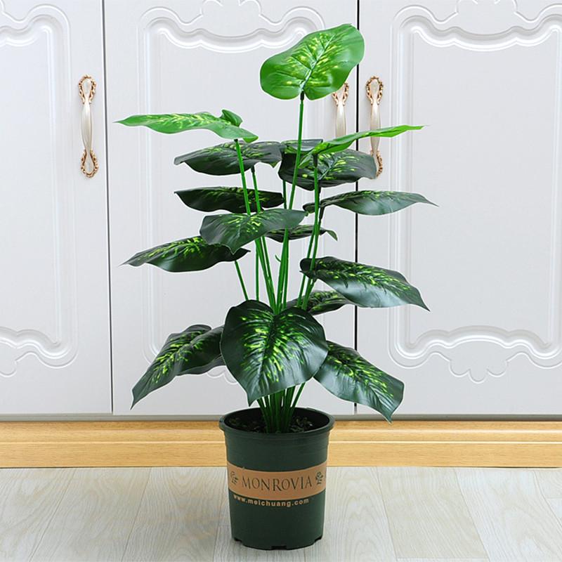 

Decorative Flowers & Wreaths Artificial Plant Flower Fake Plants Potted Indoor Ornaments Home Decor Wedding Mariage El Room Table Office Liv, 25