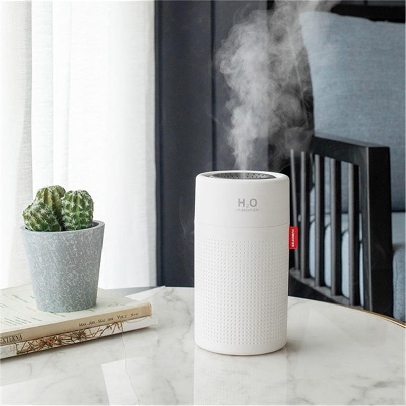 

Humidifiers Mini Humidifier H2O Large Capacity Diffuser Desktop Aroma Home Bedroom Colorful Night Light Atomizer