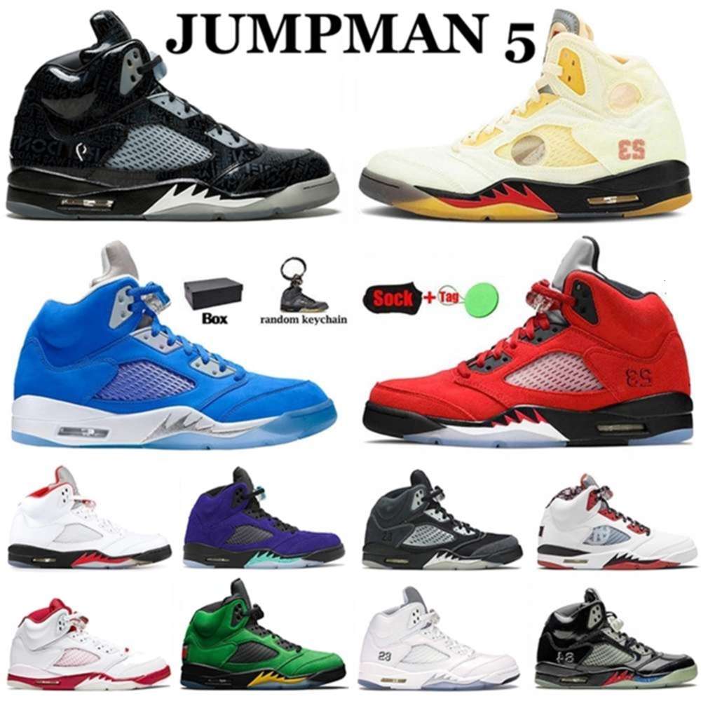 

2021 Jumpman 5 5s Doernbecher Mens Basketball Shoes Quai 54 Anthracite Transformers Raging Bull Fire Red Black Muslin Trainers S wanzhongqiu