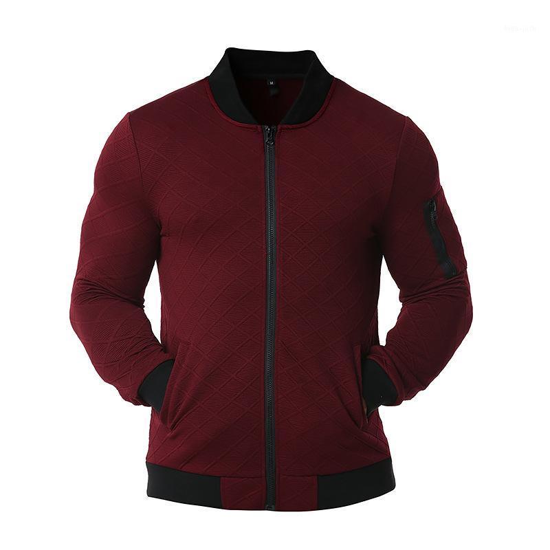 

Men's Jackets Mens Casual Jacket Flight Bomber Varsity Coat Men 2021 Autumn Thick Cotton Coats Streetwear Chaquetas Hombre, Black