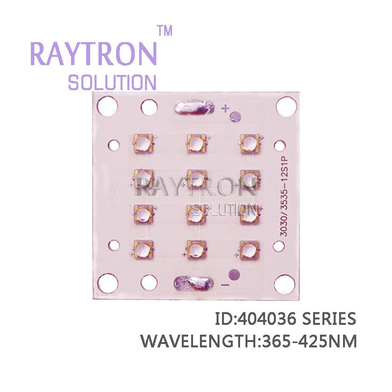 

36w Raytron Ultraviolet Led Chips,Uv Glue Curing,Banknote Verification,365nm 385nm 395nm 405nm 415nm Uv Flood Light Diode Modules