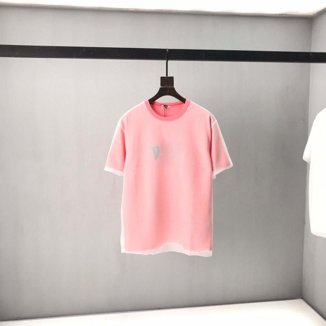 

2021ss spring and summer new high grade cotton printing short sleeve round neck panel T-Shirt Size: m-l-xl-xxl-xxxl Color: black white mscs2