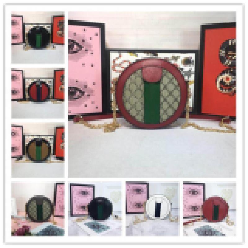 

Designer Luxury Ophidia Round Shoulder Bag Mini Coated Canvas Leather Shoulder Bag Crossbody Bag Size:18*18*4.5cm, Bubble wrap packaging