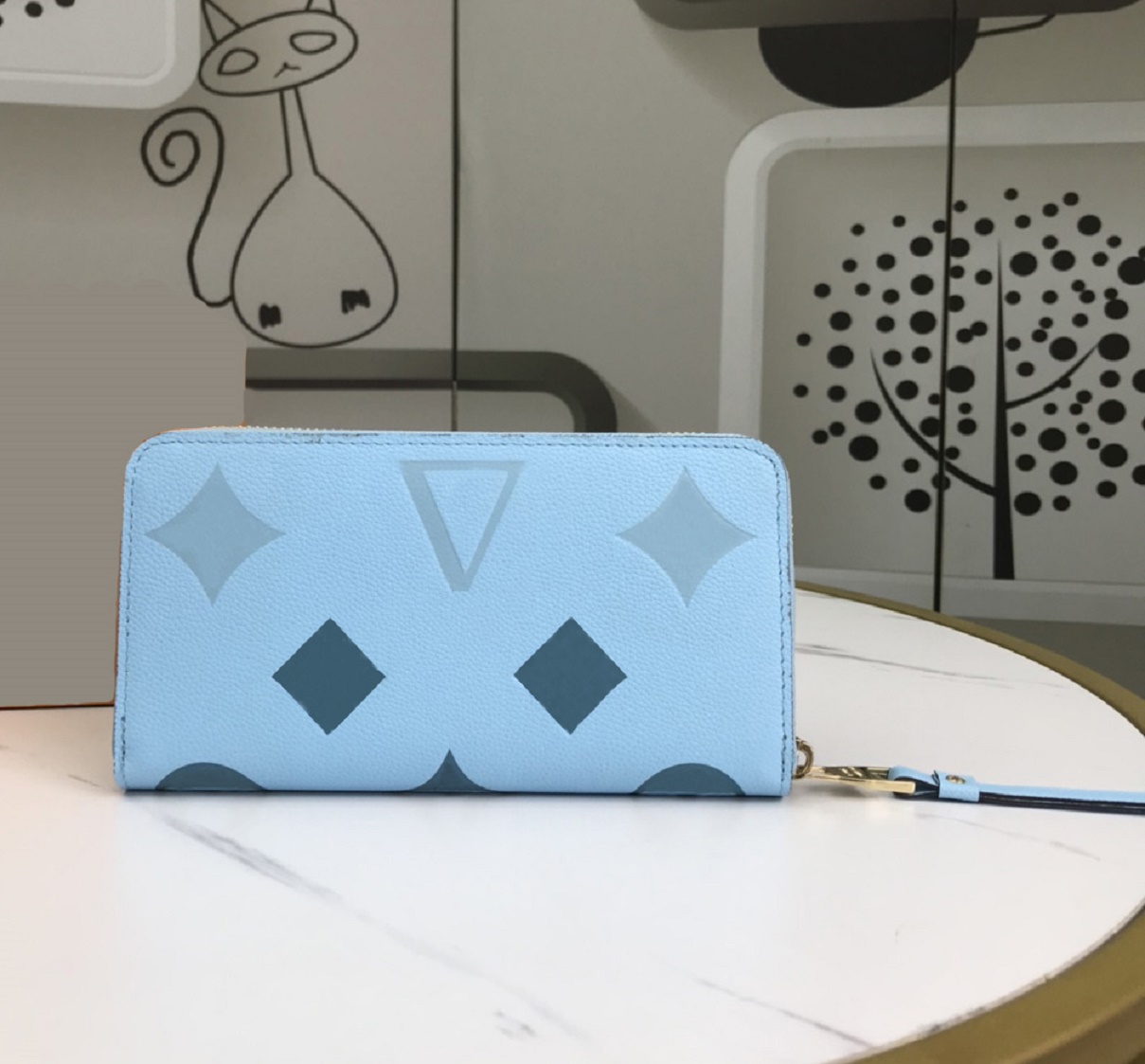 

2021 Fashion Designers Wallets Luxurys Mens Women Leather Bags High Quality Classic Bee Tiger Snake Letters Purses Original Box Digram Card Holder 80402-A, Not a product (extra freight)