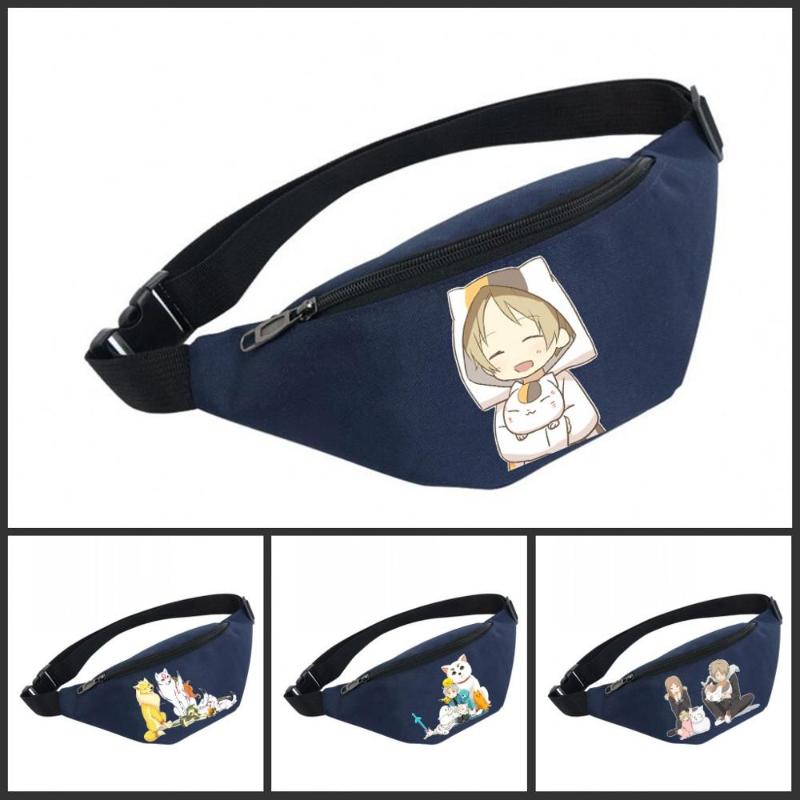 

Unisex Fanny Pack Women Belt Waterproof Chest Handbag Waist Bag Ladies Belly Bags For Natsume Yuujinchou