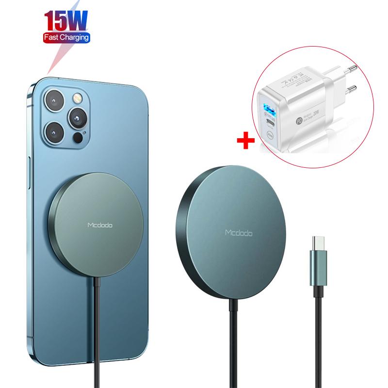 

Smart Home Control Qi Fast Charger 15W Original Magnetic Wireless For 12 Pro Max Mini USB C Adapter Magsafing QC3.0 PD