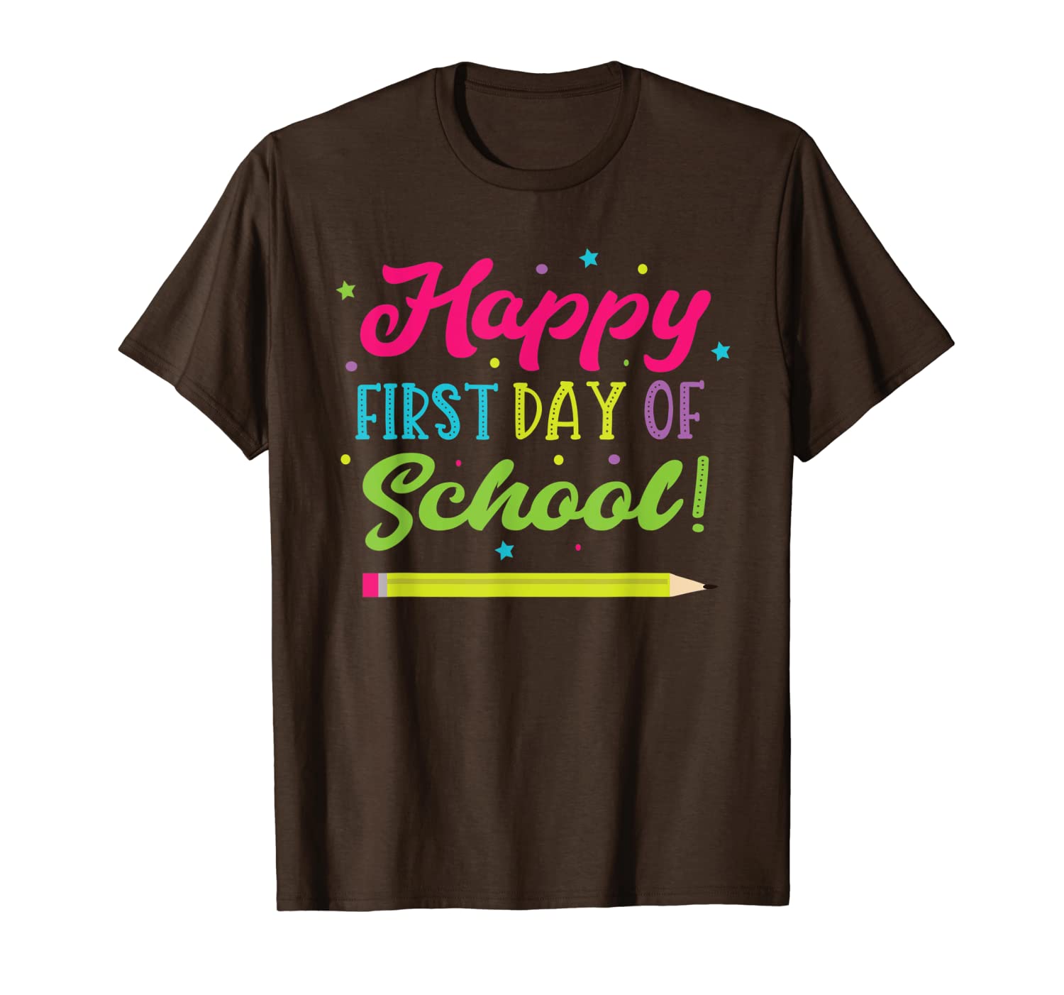 

happy first day of school t shirt teachers students gift, White;black