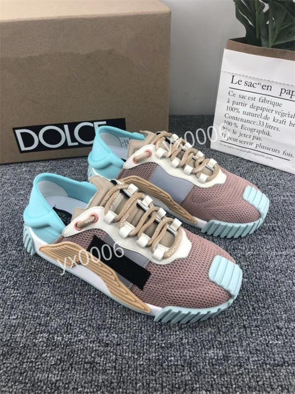 

fashion Newest Rhyton leather sneaker mens designer shoes Strawberry wave mouth Tiger Web print Luxury Vintage Trainer women Designers womens men wlgc200808, Choose the color