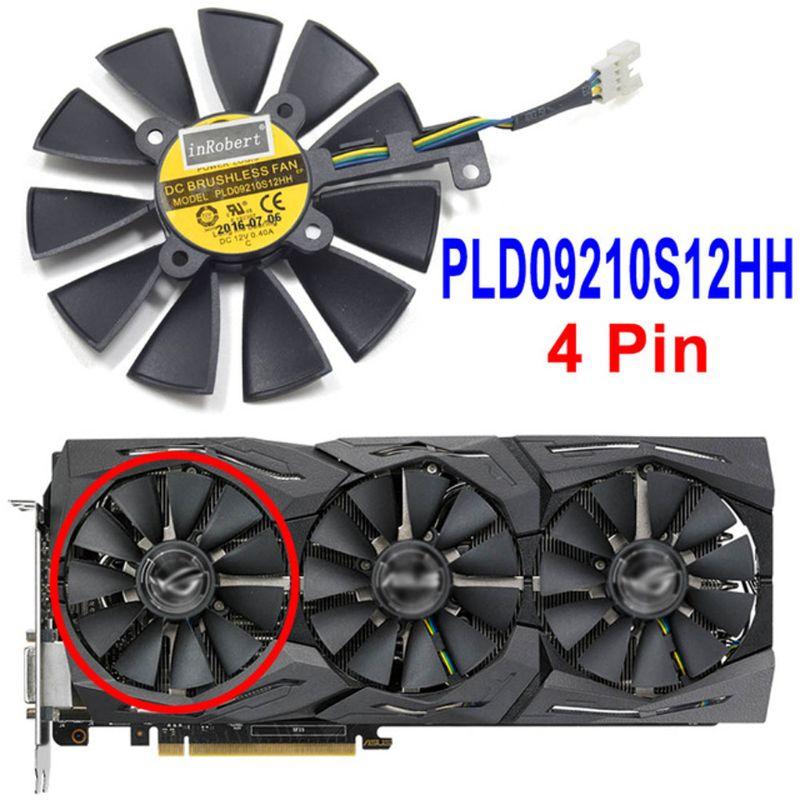 

87MM PLD09210S12M PLD09210S12HH Cooling Fan Replace For Graphics Card Fans & Coolings