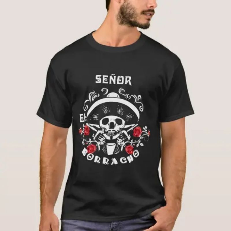 

Long ears pattern men's 3D printed T-shirt visual impact party top punk gothic round neck high quality American muscle style short sleeves, White;black