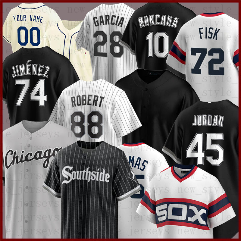 

Southside White Sox Baseball Jerseys Luis Robert Bo Jackson Chicago Tim Anderson Yoan Moncada Ryan Burr Frank Thomas Todd Frazier Lucas Giol, Blue;black