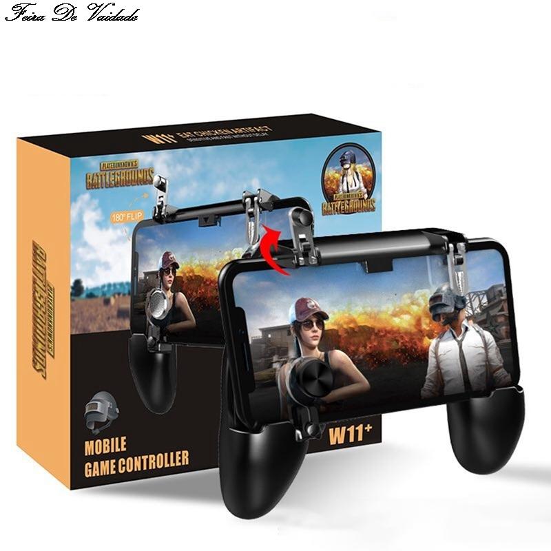 

For Pubg Controller Mobile Phone 3 In 1 L1R1 Game Shooter Trigger Fire Button Android SmartPhone Gamepad Joystick Controllers & Joysticks