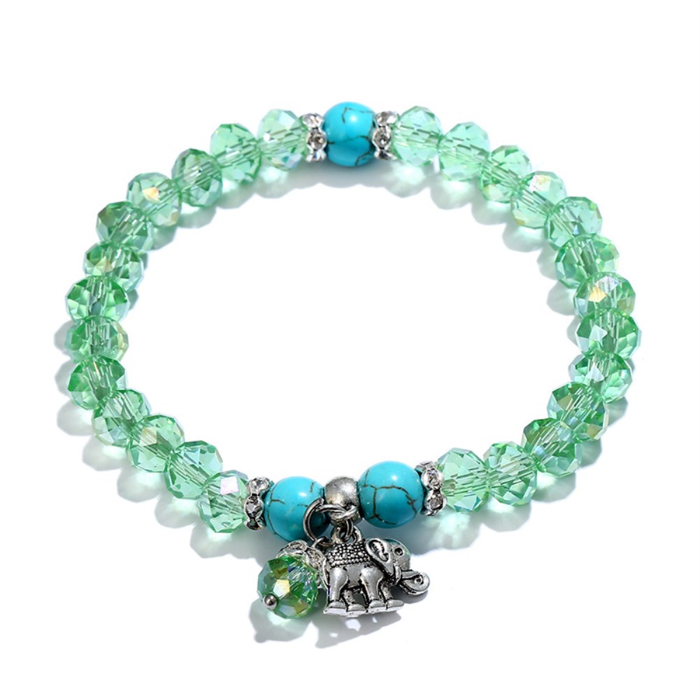 

Bracelets for Women Strands Ladies Girls Students Jewelry Crystal Fashion All-match 6 Colour
