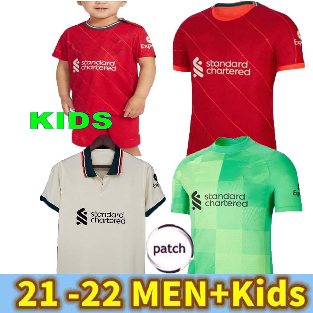 

20 21 22 Player Version LVP Soccer Jerseys Gerrard Fowler Special Edition Smicer Alonso Hamann Barnes Kuyt Cisse New 2021 Soccer Shirt Men + Kids Suit, Black;yellow