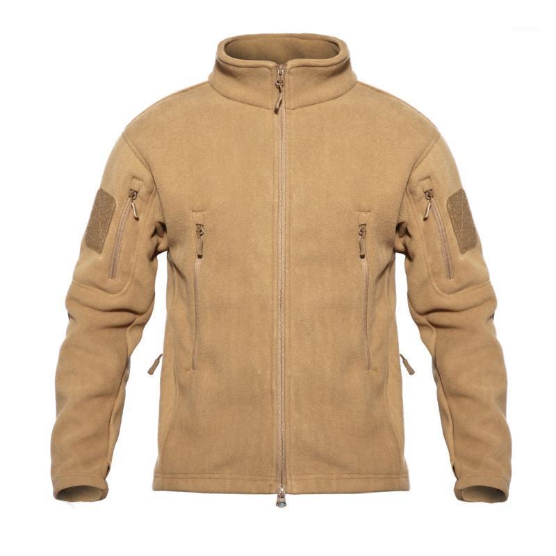 

Men' Jackets Men Winter Thermal Military Tactical Jacket Outdoors Sports Hooded Coat Hiking Hunting Combat Camping Army Executive Officer, Green