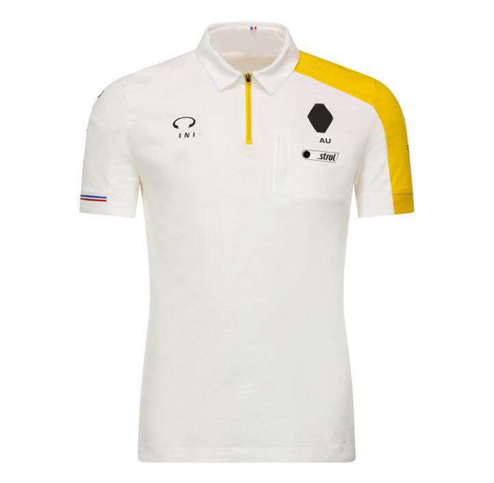 Formula World Championship F1 Racing POLO Lapel T-shirt Car Team Workwear Summer Short Sleeve-image-679910725