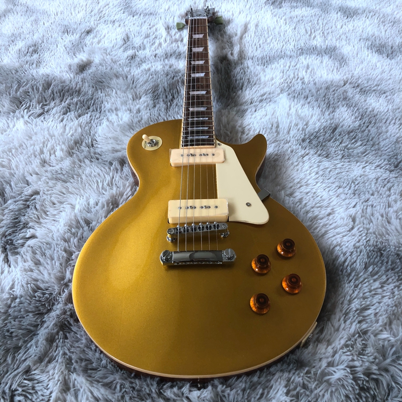 New arrive gold dust top High quality rose wood fingerboard, Real photo shows made in china-image-688939454