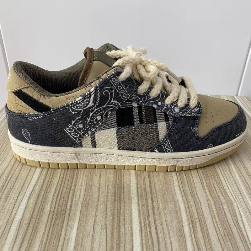 

Dunk SB Running Shoes Warehouse BasketballShoes Top Quality Comfortable Fashion Men Women Size 38-45 with Half, Travis scotts