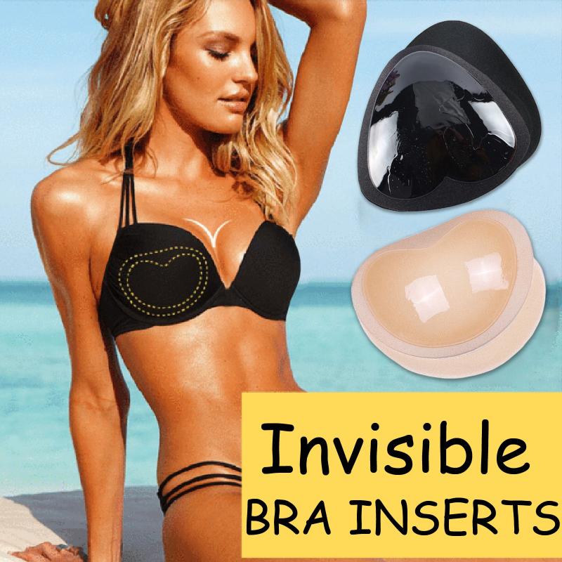 

Yoga Outfit Women's Invisible Padding Magic Bra Inserts Sponge Breast Push Up Pads Swimsuit Silicone Pad Nipple Cover Stickers Patch