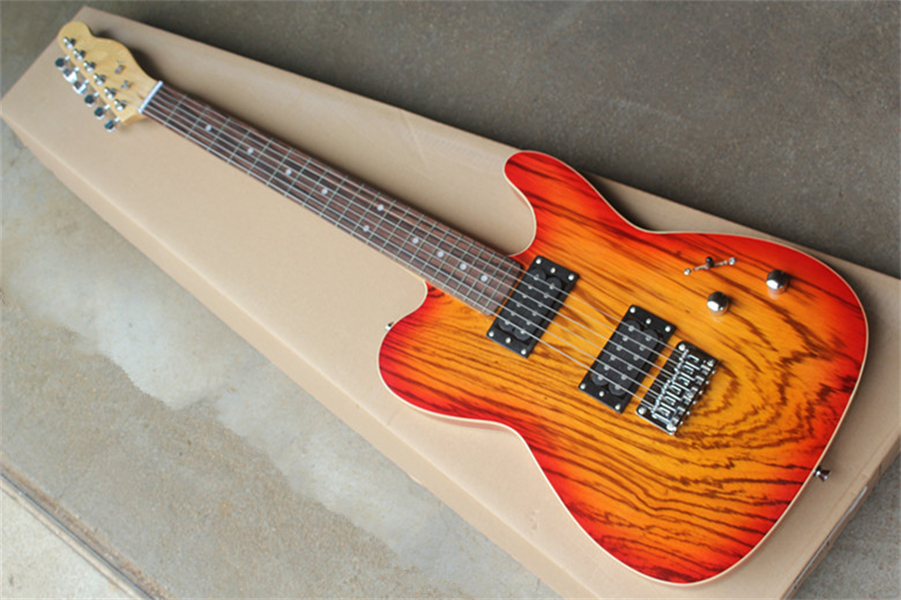 

Top Quality Custom Shop Zebra Stripe CS Telecaster Electric Guitar Tele Basswood Body Rosewood Fingerboard with Humbucker Pickup Chrome Hardware