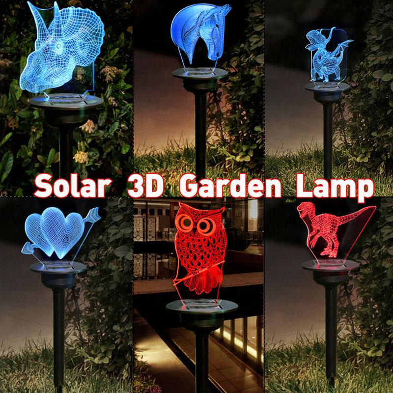 

Ly Solar Garden Lights LED 3D Animal Ornament Yard Lamp Outdoor Lawn Decor XSD88 Lamps