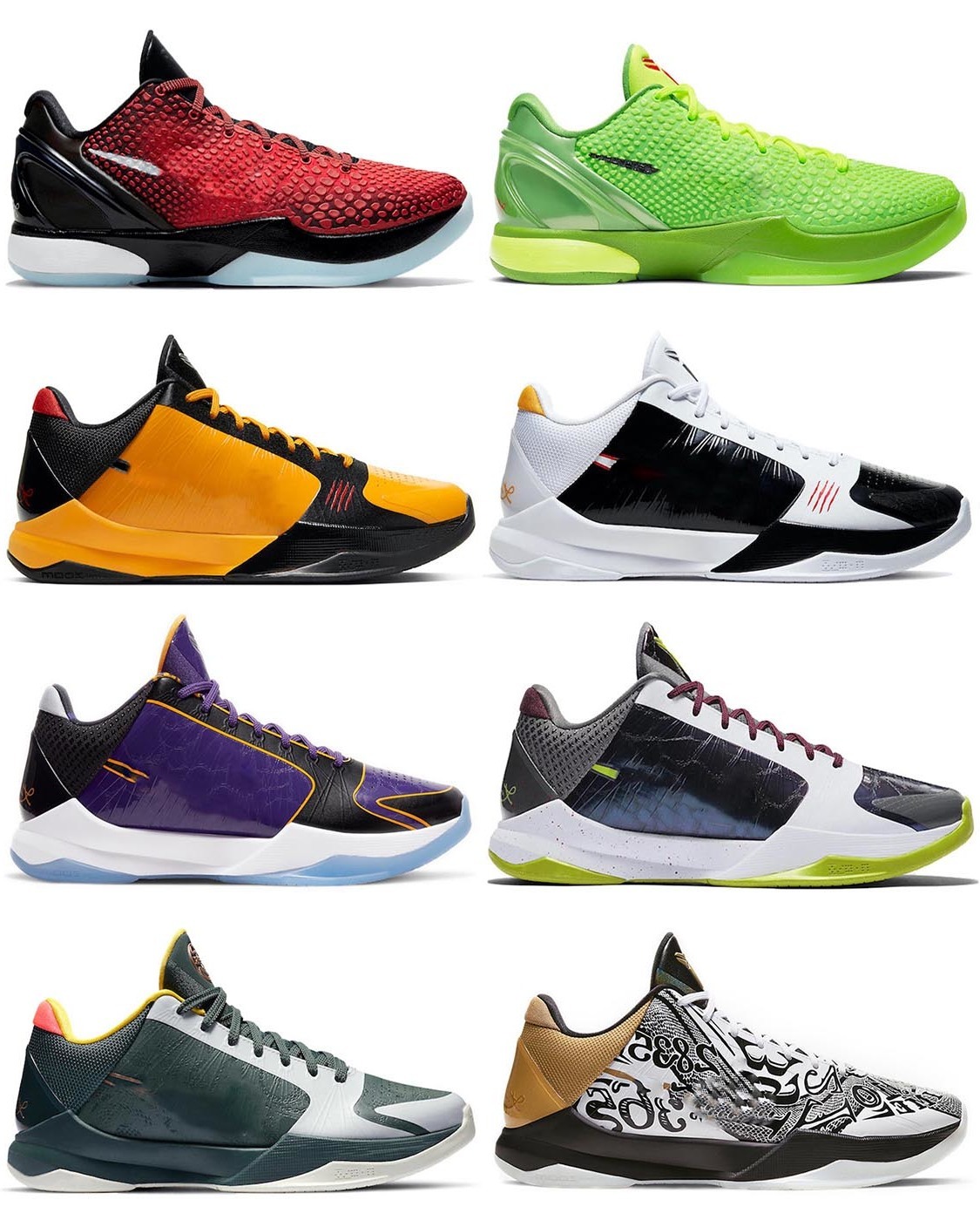 

Authentic Christmas 6 Protro Grinch Shoes Mamba Green Apple/Volt-Crimson-Black Man Sports Sneakers Original, 15