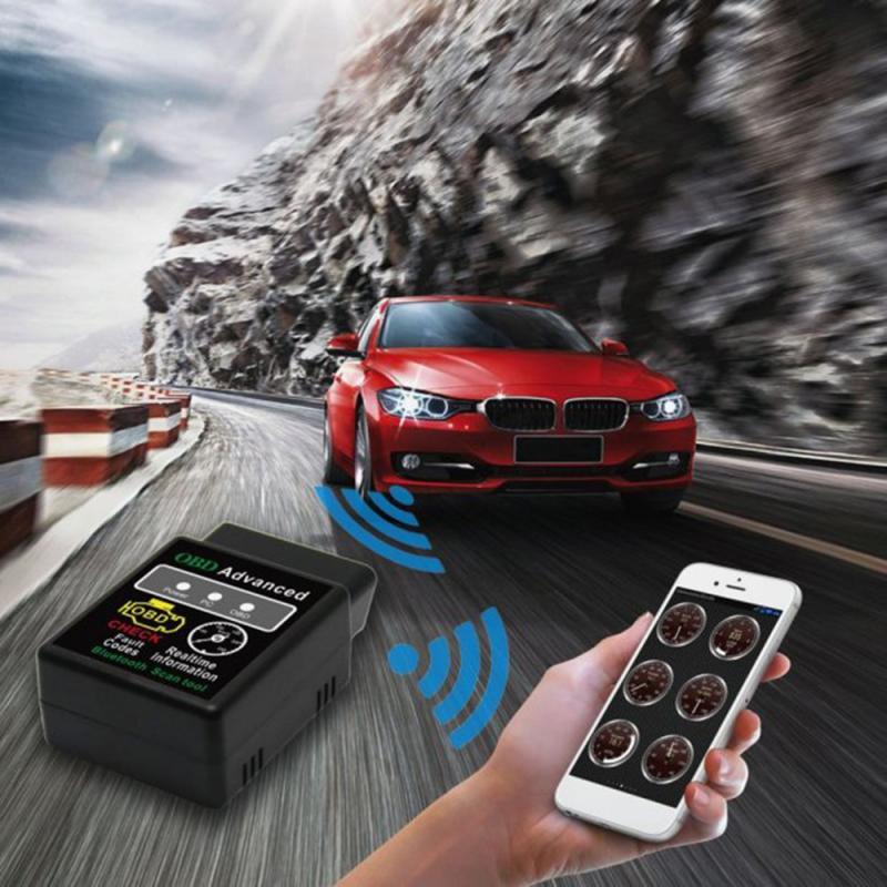 Lecteurs de Code outils d'analyse accessoires de voiture Scanner de Diagnostic Bluetooth pour ELM327 V1.5 HH OBD 2 OBDII Mini lecteur d'outils au