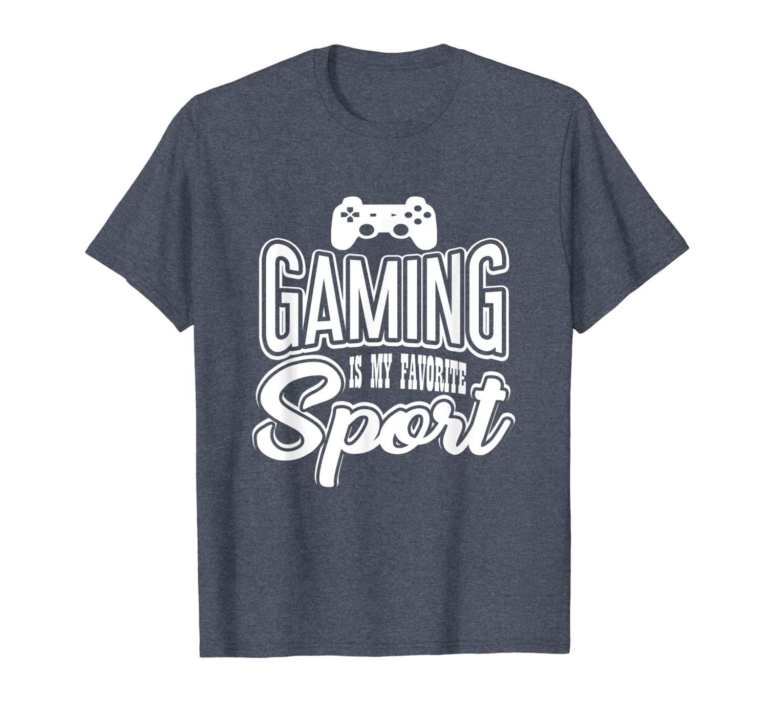 

gamer t shirt - gaming is my favorite sport t-shirt, White;black
