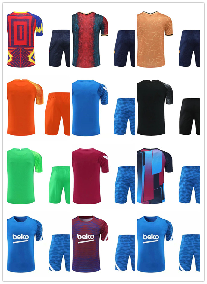 

2021 men polo soccer jerseys training suit camiseta de futbol ANSU FATI 20 21 Messi 3 4 jacket shirt Kits