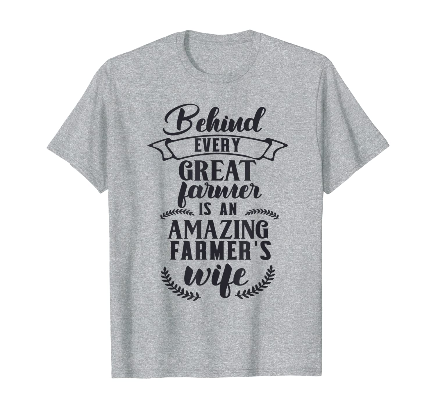Farmer Wife Gift Crazy Chicken Lady Cows Pig Tractor Ladies T-Shirt-image-702968373