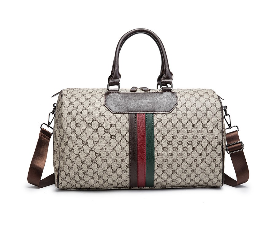 

Men Hand Luggage Suitcase Duffle Bags Luxury Leather handbags Designer Large Capacity Travel Totes Women's Shoulder Bag For Girls Boys 45cm 55cm Big size, With logo
