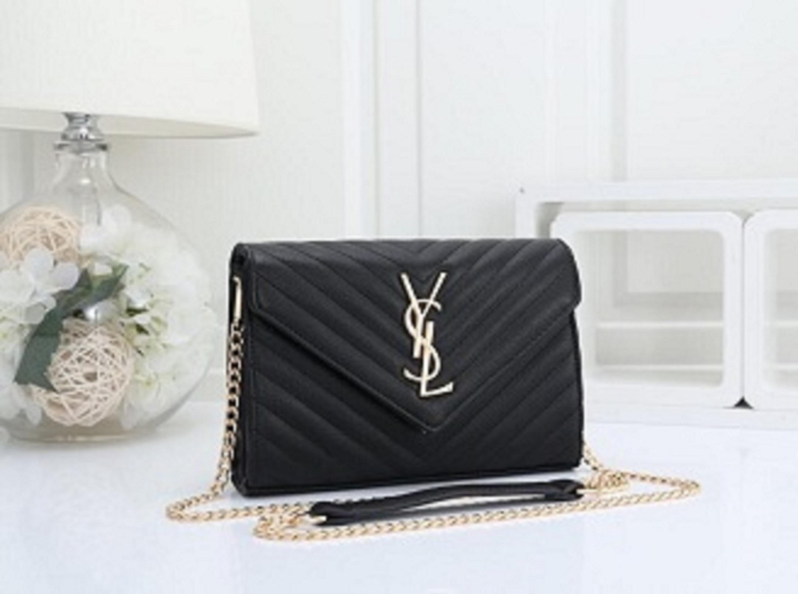 

2021 Fashion Women Shoulder Purse Handbags Luxurys Designer Messenger Bags Wallet Tote Bag YSL LV LOUIS BAG VITTON 8855, Golden;silver