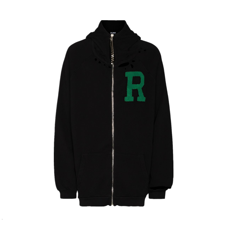 

Gaojie new Raf Simons silhouette sweater in autumn and winter 2020, Black