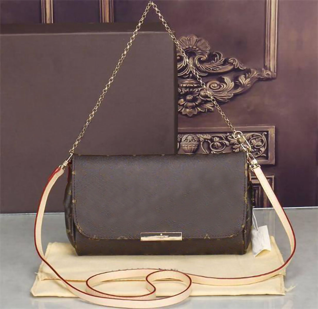 

Designer shoulder bag high quality pu leather ladies handbag fashion chain women handbags letter pattern messenger bags wallet, Brown checkerboard
