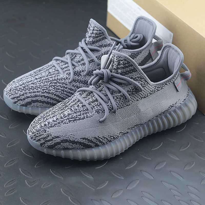 

Top Quality Mens Womens kanye V2 Boost Basf Running Shoes Eliada Cinder Desert Static Cloud Reflective Carbon Israfil Zebra Outdoor Sport Tr