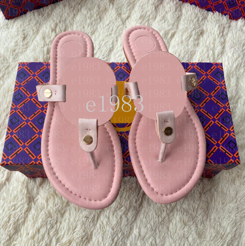 

2021 Women Slippers Clip Toe Woman Sandals Casual Female Flats Slides Beach Footwear New WITH BOX Flip Flops Ladies Fashion Footwear miller