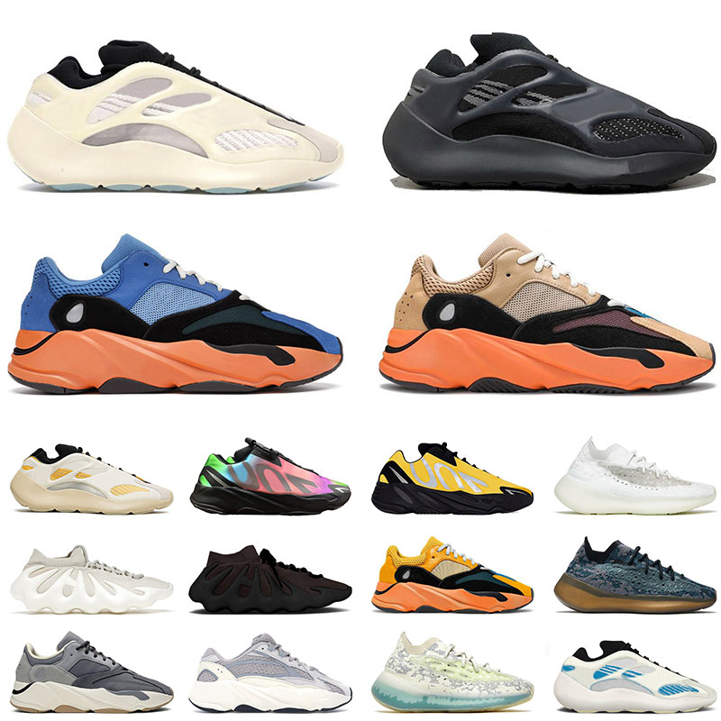 

2022 Newest 700 v2s v3s 380 450 Running Shoes MNVN Reflective Men Women Ash Stone Azael Alvah Alien Blue Covellite Enflamme Amber Sports Sneakers Designer Trainers, A13 36-46 lmnte