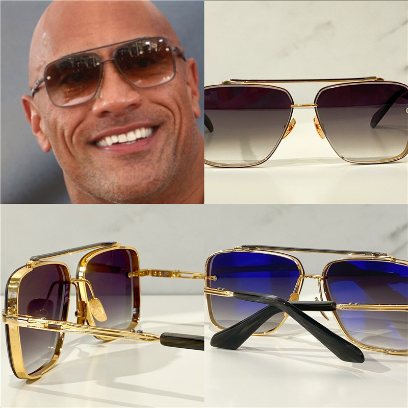 

M six sunglasses men and women popular model metal vintage fashion style square frameless UV 400 lens come with package hot selling