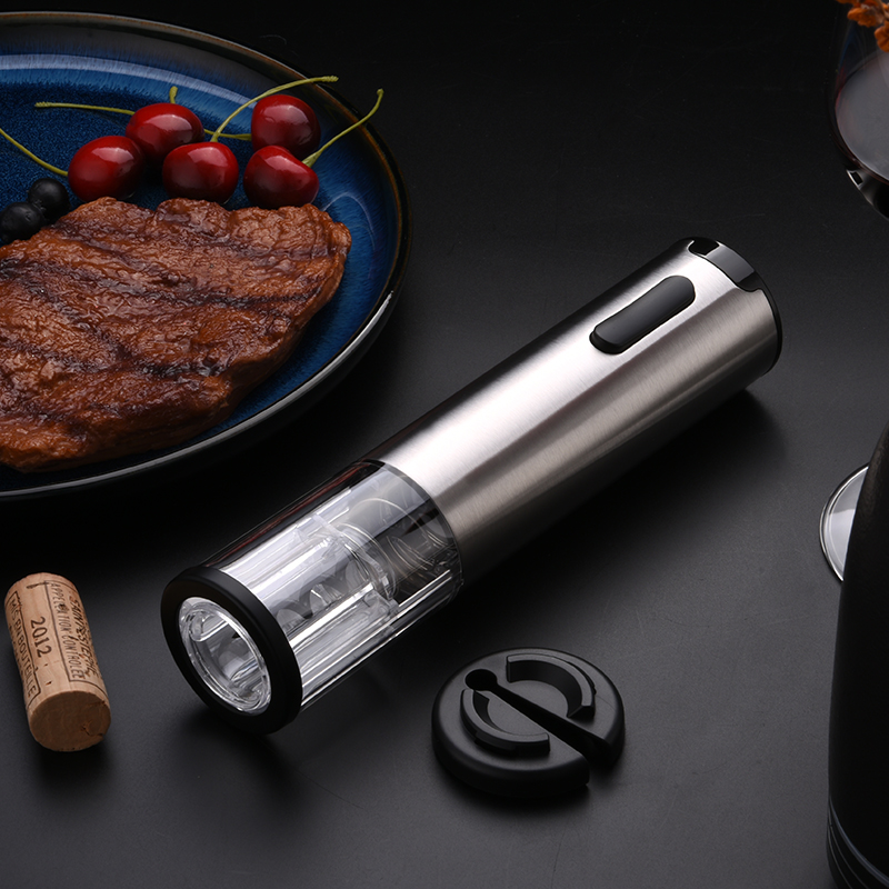 

Stainless Steel Electric Charging Wine Bottle Opener
