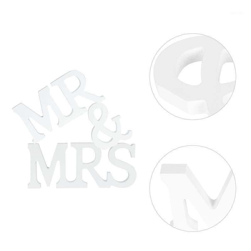 

Party Decoration 1 Set Mr&Mrs Wooden Letters Wedding Sign Decor Pography Prop