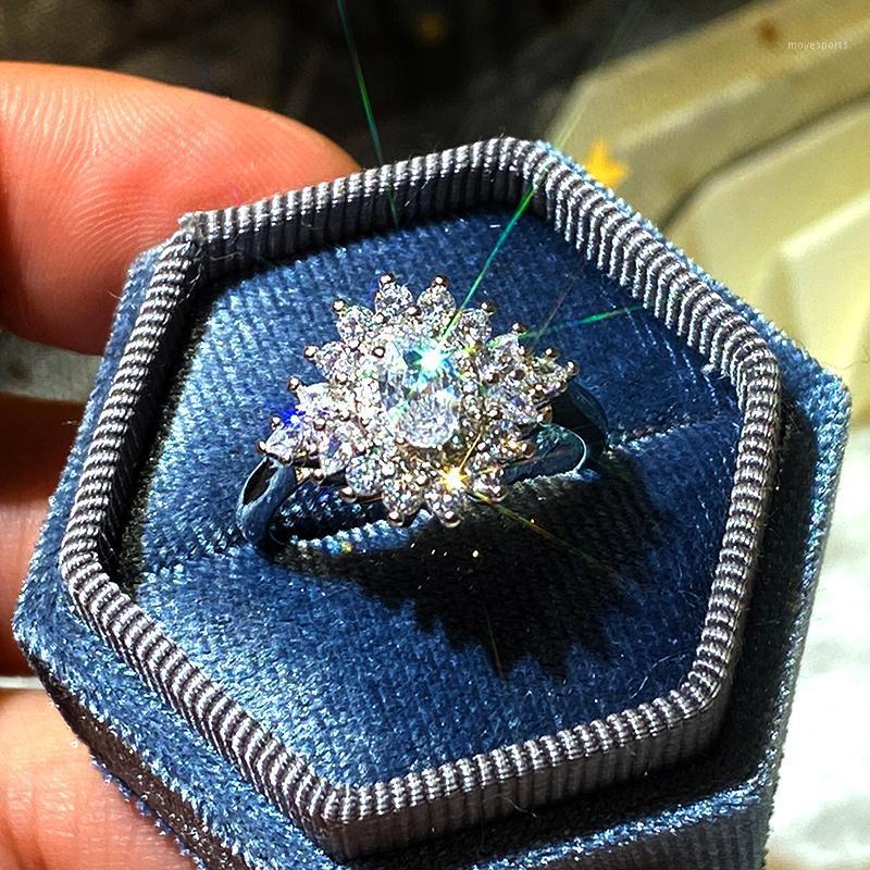 

Wedding Rings Huitan Ly-designed Women Jewelry Finger-rings Cubic Zirconia Brilliant Female Accessories Party Surprise Gift1