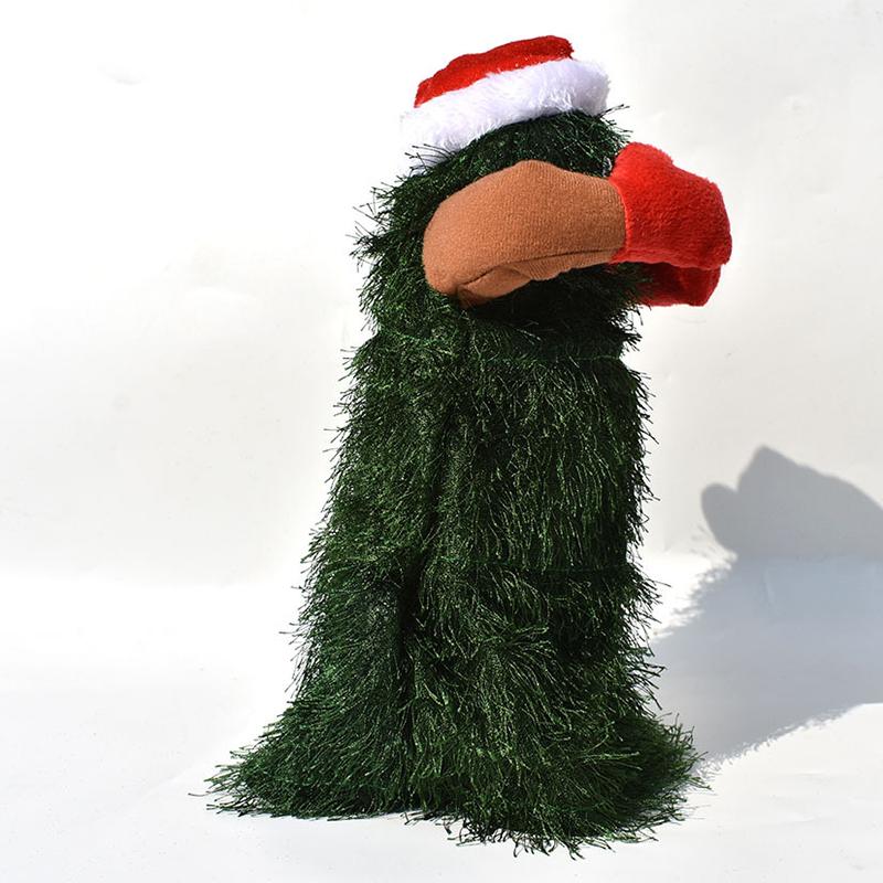 

Christmas Decorations Party Tree Electric Toy Dancing Rotating Music In A Santa Hat SMR88