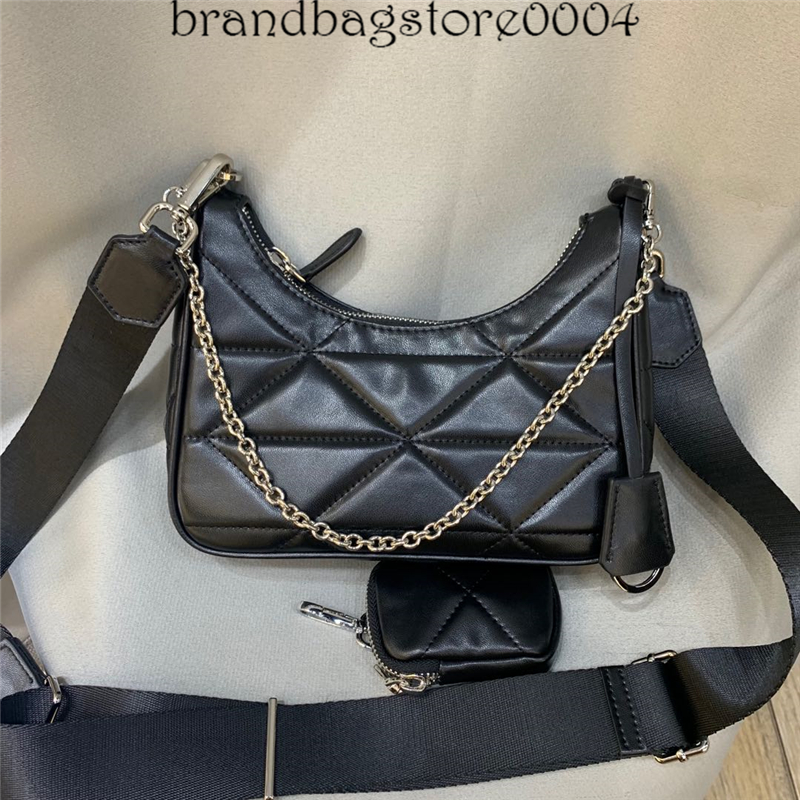 

Cell Phone Pocket fashion bags hobo three-in-one embroidered all-leather underarm messenger bag retro light luxury all-match handbag, Make up the difference