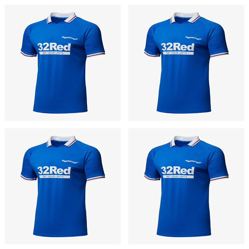 

2022 2023 Glasgow Rangers 150th Anniversary Soccer Jerseys Glasgow TRAINING CHAMPIONS 55 DEFOE HAGI BARKER KENT TAVERNIER 22 23 Football, Picture