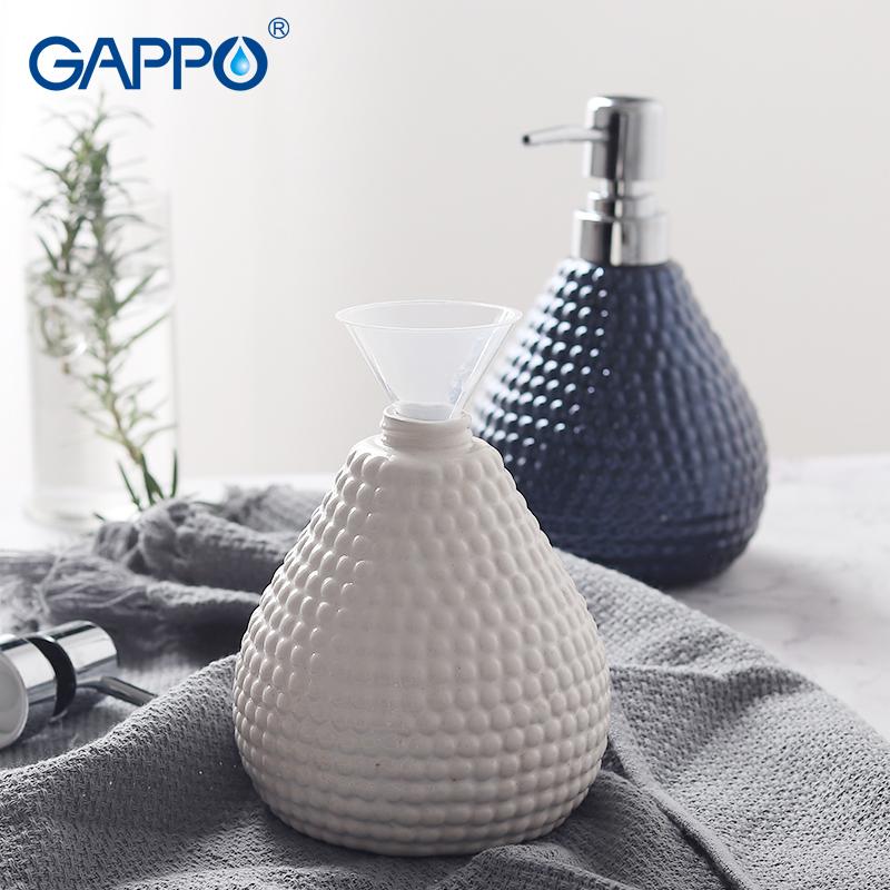 

Liquid Soap Dispenser Bathroom Shower Ceramic Dispensers Toilet Bath Containers Brushed