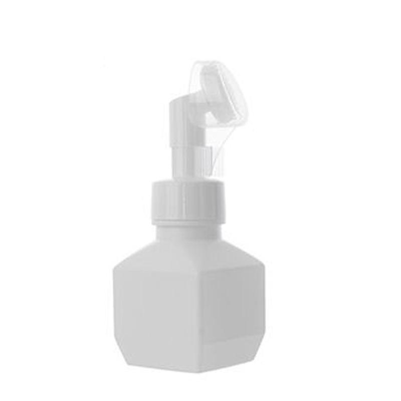 Storage Bottles & Jars Mousse Refillable Bottle Foam Brush Facial Cleanser Cosmetic Empty Square Pump-image-746457670