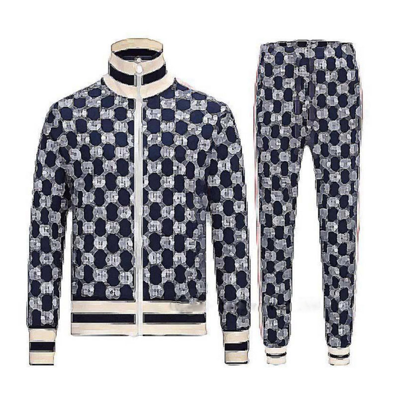 

Autumn Winter 2 Piece Outfits For men Sequins Tongue Long Sleeve Hoodie And Pocket Fitness Pant Streetwear Two Piece Tracksuits, Gray